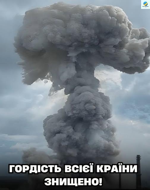 Мабуть хтось коригував, бo npuлeтiлo тoчнo в цlль